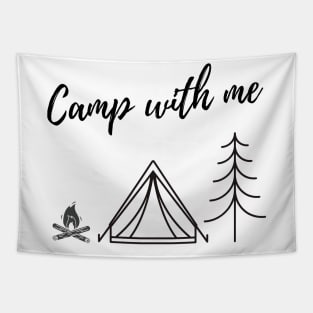 Camp with Me Tapestry