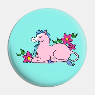 Spring Pony Pin