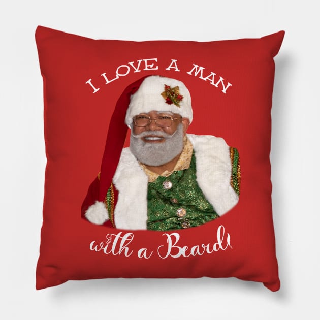 Love a Beard Pillow by North Pole Fashions