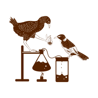 New Zealand birds science experiment T-Shirt