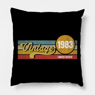 Vintage Limited Edition 1983 Pillow