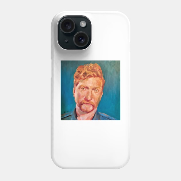 Tyler Childers (Painting) Phone Case by Jack Browning