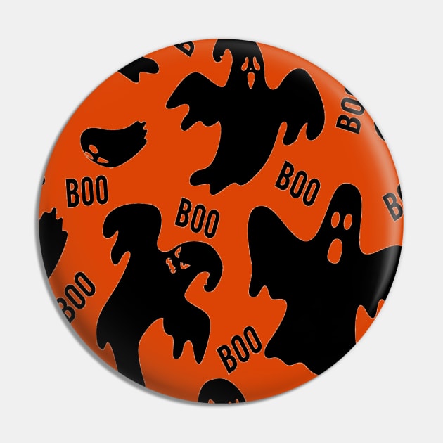 Boo Ghosts Pattern Pin by Family shirts