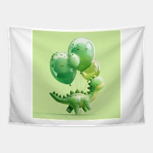 Dinosaur Balloons I Tapestry