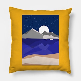 beautiful mountain Pillow