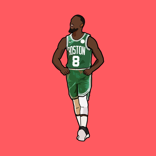 Kemba Walker Boston Celtics by xavierjfong