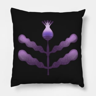 single cornflower Pillow