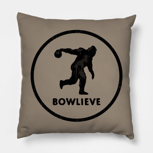 Bowlieve Pillow by Double Overhead