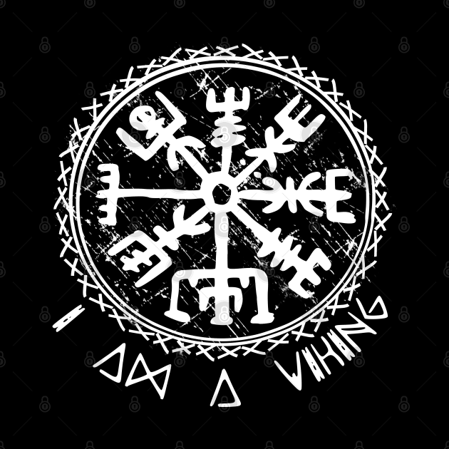 I ama Viking (viking compass symbol) by FandomizedRose