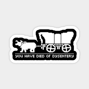 You have died of dysentery Magnet