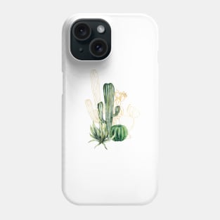 Elegant Gold Cactus Phone Case