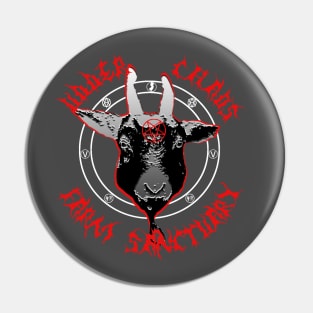 Udder Chaos Gary the Goat Pin