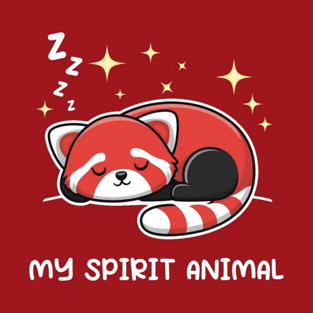 Red Panda My Spirit Animal by Montony