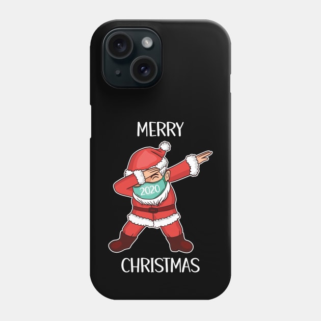 Merry Christmas 2020 Santa Dabbing Phone Case by OnepixArt