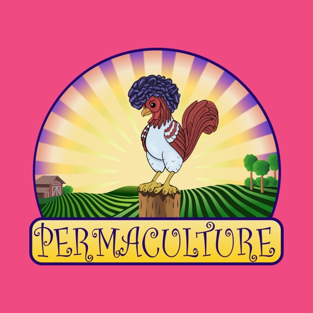 Permaculture chicken by Freakquencys