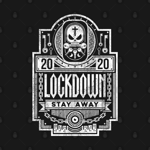 'Lockdown' Skull, Lock and Key by DavidSpeedDesign