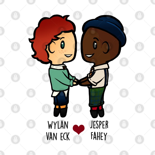 Wylan x Jesper - Six of Crows by yalitreads