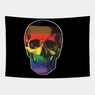 Pride Skull Tapestry