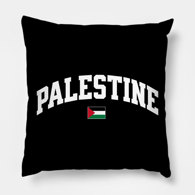 Palestine Flag Pillow by Distant War