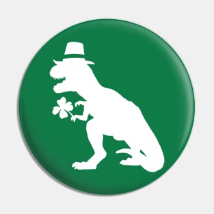 Irish T-Rex Pin