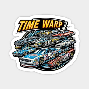 Nascar Time Warp Magnet