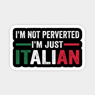 I'm not Perverted I'm Just Italian Magnet
