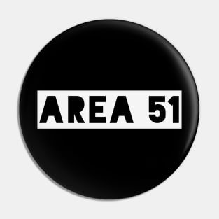 Area 51 ufo alien Pin