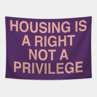 HOUSING IS A RIGHT Tapestry