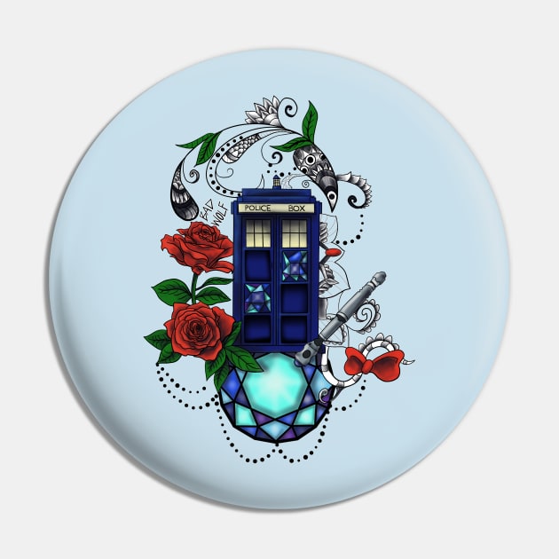 See ya Time Traveler Pin by EnchantressReku