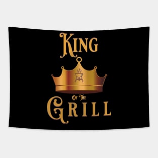 King of the Grill - Father's Day Gift Tapestry