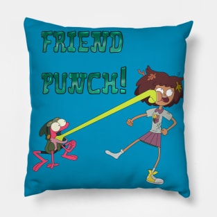 Friend Punch Pillow