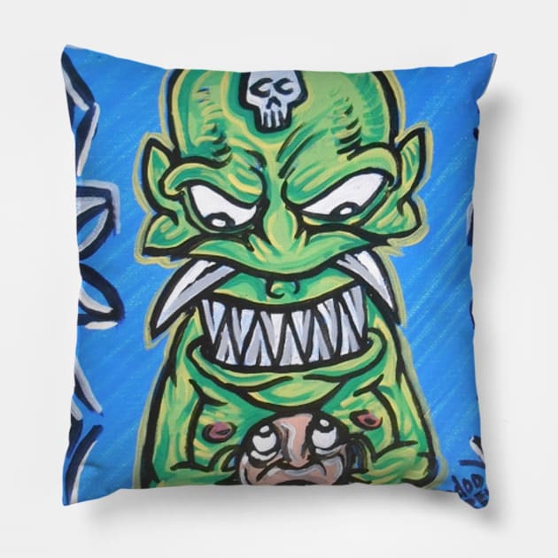 cannibal Pillow by Voodoobrew