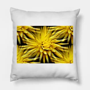 Dahlia Design Pillow