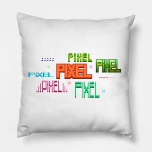 Pixel Text Pillow