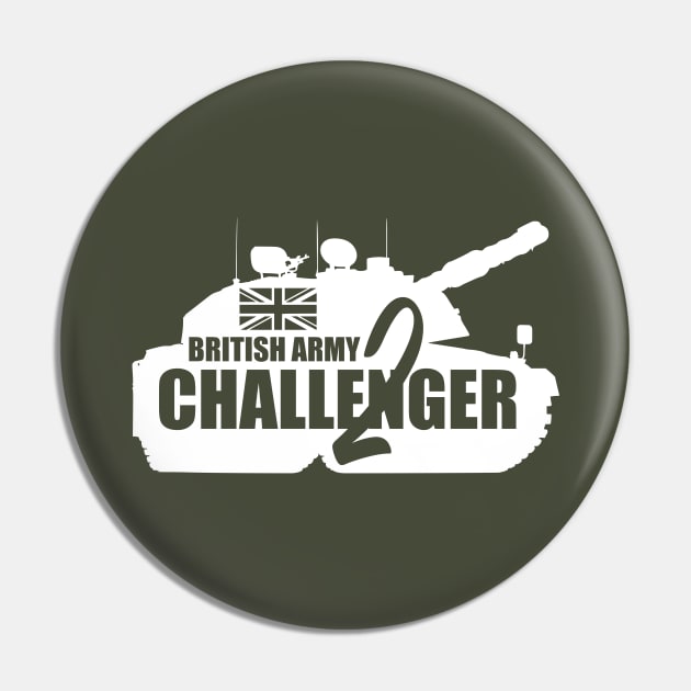 Challenger 2 Tank Pin by TCP