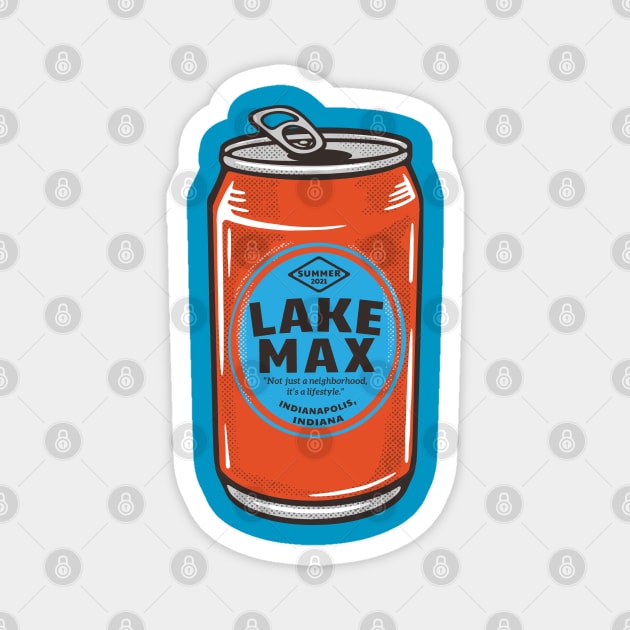 Lake Max Lifestyle Beer Magnet by Camp Happy Hour