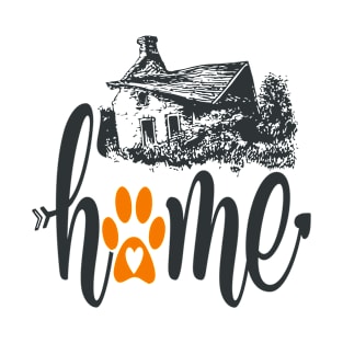 Home Is Where my Dog T-Shirt