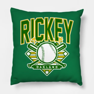 Vintage Oakland baseball Rickey Pillow