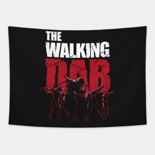 Dabbing Walking Dab Zombie T-shirt Tapestry
