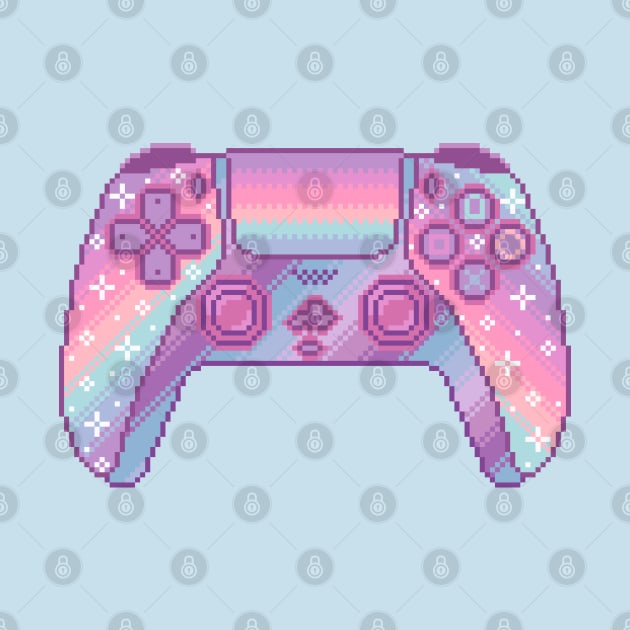 Playstation 5 Controller Pixel Art by AlleenasPixels