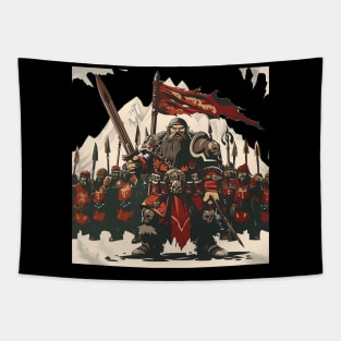 army of dwarfs Tapestry