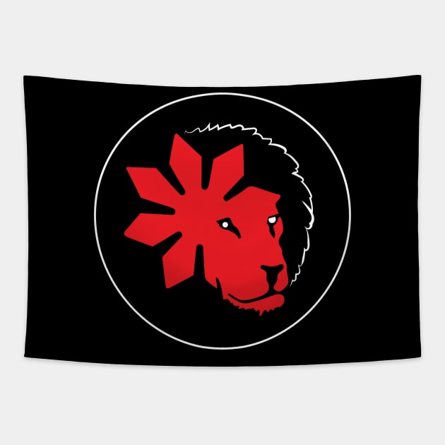 The Lion American Ninja 2 Tapestry by triggerleo