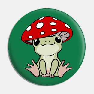 Froggy Mushie Pin