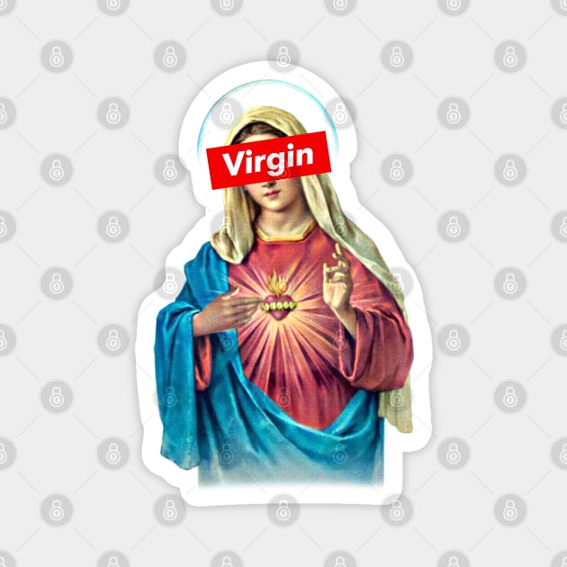 Virgin Mary Magnet by DankFutura