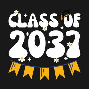 Funny Class of 2037 Back to School Graduation Kids Boys Girls Teachers T-Shirt