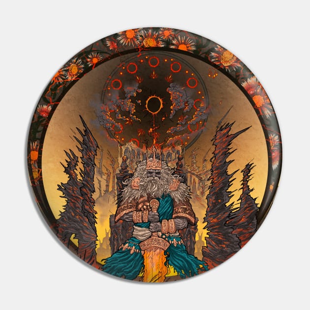 The Lord of Cinder Pin by alefarfer