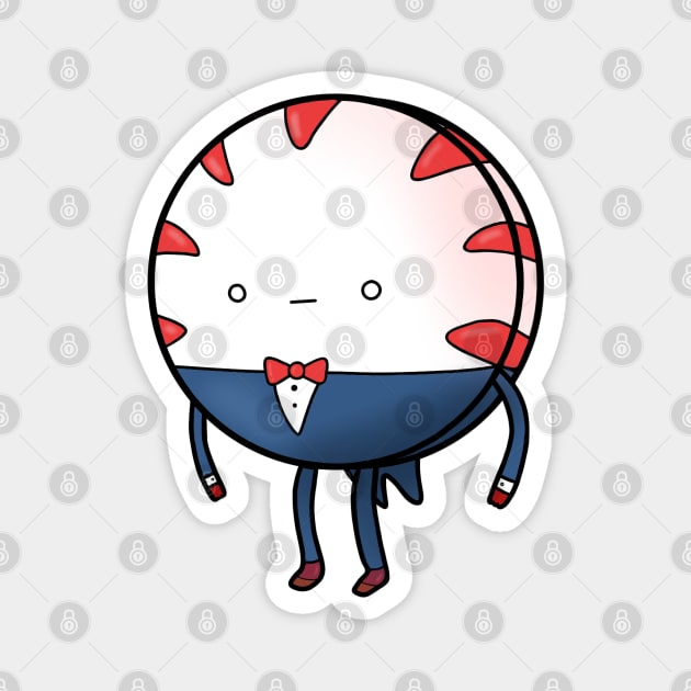 Peppermint butler adventure time Magnet by DoodleJob