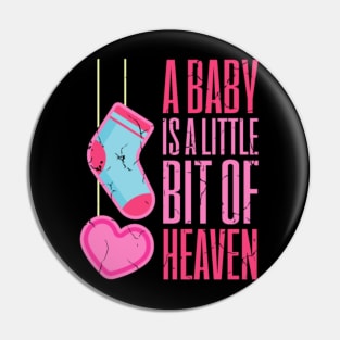 Baby Heaven Newborn Pin