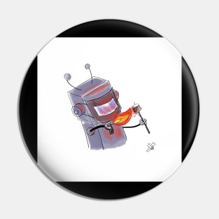 March of Robots Day 8 Pin