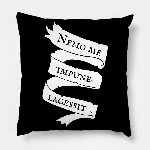 Nemo Me Impune Lacessit Jacobite Rebellion Scotland Shirt Hoodie Sweatshirt Mask Pillow by MalibuSun